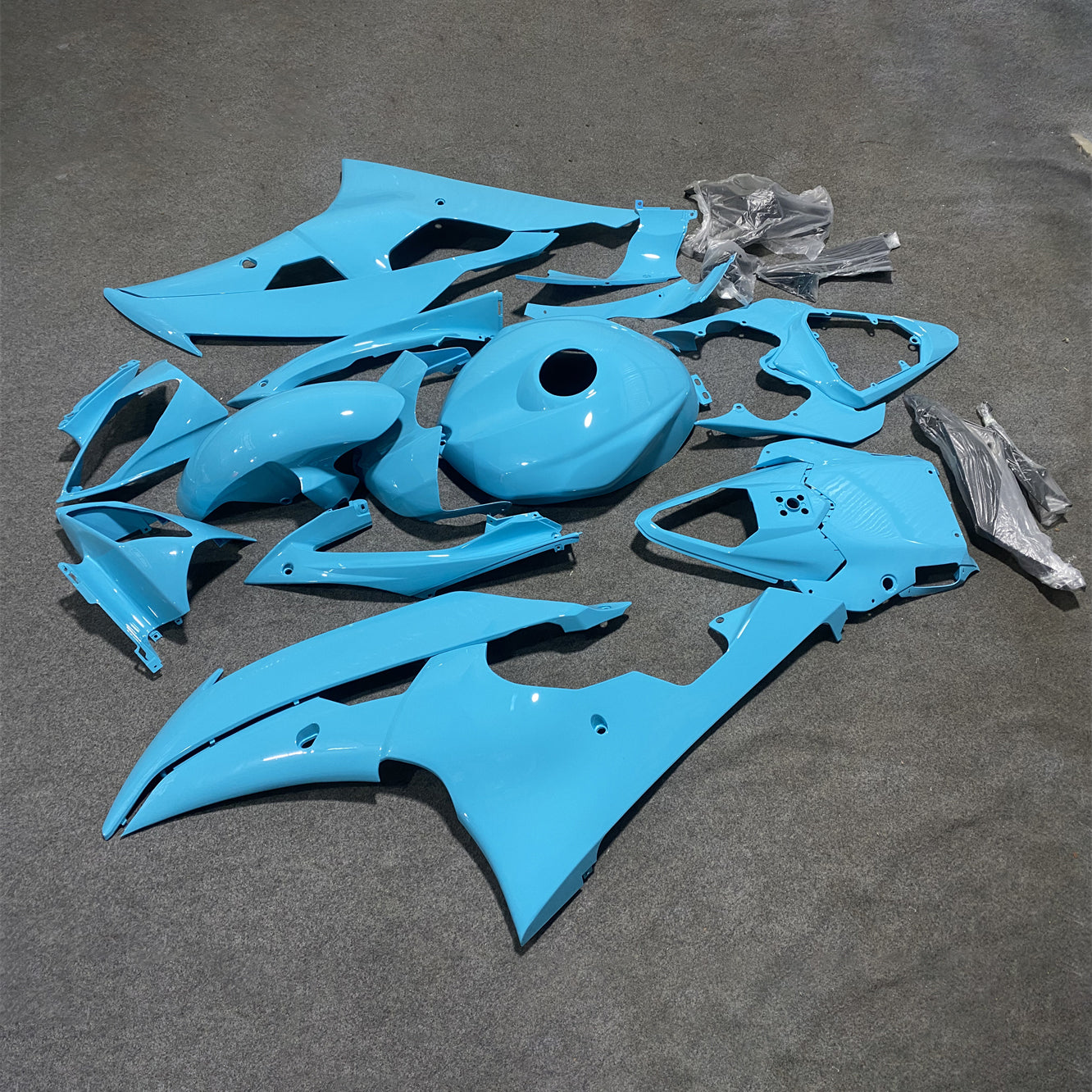 Custom Painted Motorcycle Fairing Kit for Yamaha YZF-R6 2008-2016